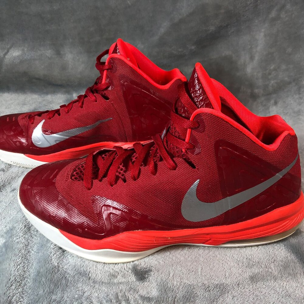 Nike Air Max Premiere TB Mens Size 10 Basketball Shoes Red Retro 2014